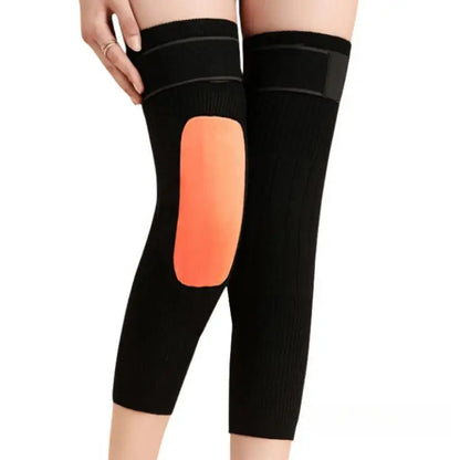 🌟 🔥 Cashmere Knee Warmers 🧦 – Winter Thermal Support for Cycling, Skiing, Running & Daily Comfort! ❄️💪