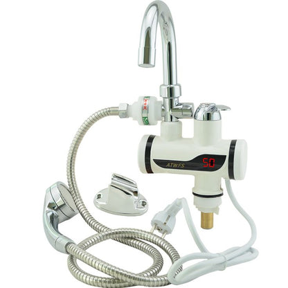 ⚡ Intelligent Electric Faucet Water Heater 💧 – Instant Hot Water with Temperature Display for Kitchen & Bathroom