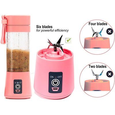 🧃 Rechargeable Portable Juicer Blender – (USB Charging)