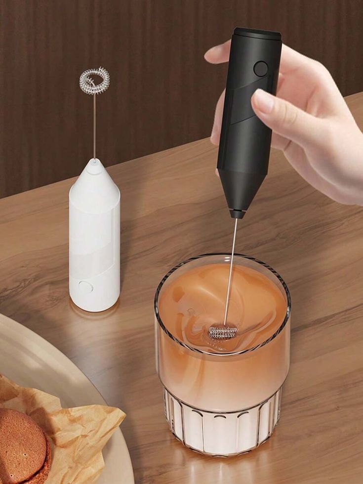 ☕🥚 2-in-1 Electric Coffee Beater & Egg Whisker – High-Quality Hand Mixer for Frothy Coffee & Fluffy Eggs! ⚡