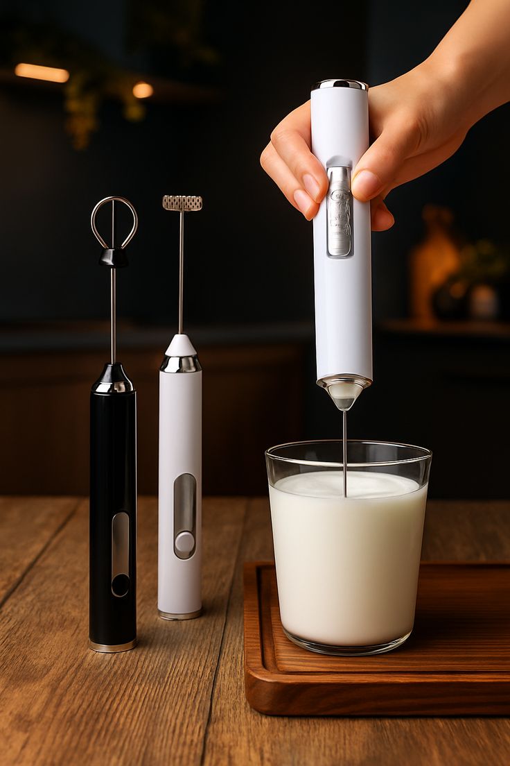 ☕🥚 2-in-1 Electric Coffee Beater & Egg Whisker – High-Quality Hand Mixer for Frothy Coffee & Fluffy Eggs! ⚡